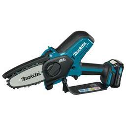 MAKITA Электрическая цепная пила UC100DWA 210Вт дл.шины:4"(10cm) 1аккум. 2Ач ЗУ