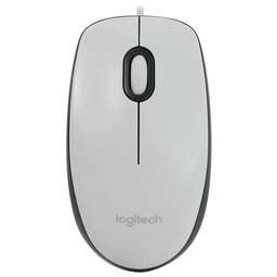 LOGITECH Мышь проводная M100 white (USB, оптическая, 1000dpi, 2but) (910-006764)