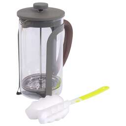 DOMENIK DMF253 Френч-пресс COLOR&WOOD серо-зеленый 1000мл