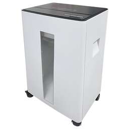 OFFICE KIT Шредер S330SF (3,9х35) белый/черный (секр.P-4) фрагменты 13лист. 30лтр. скобы пл.карты