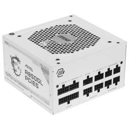 MSI Блок питания ATX 850W MAG A850GL PCIE5 WHITE