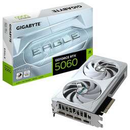 GIGABYTE Видеокарта NVIDIA GeForce RTX 5060 GV-N5060EAGLEOC ICE-8GD 1.0 8ГБ Eagle, GDDR7, OC, Ret