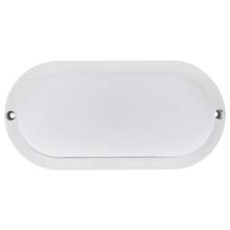 REXANT (607-209) Светильник ЖКХ LED пылевлагозащищенный овал IP65 12Вт 1000Лм 6500K с микроволновым датчиком движения