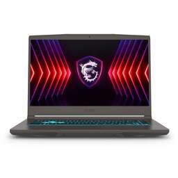 MSI Ноутбук Thin 15 B12VE-2836XRU Core i7 12650H 16Gb SSD1Tb NVIDIA GeForce RTX4050 6Gb 15.6" IPS FHD (1920x1080) FreeDOS grey space WiFi BT Cam (9S7-16R831-2836)