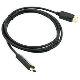 NONAME Кабель DisplayPort (m) - HDMI (m), 2м, черный