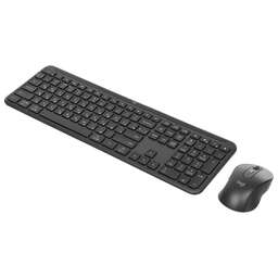 LOGITECH Клавиатура + мышь MK950 клав:графитовый/черный мышь:черный/серый USB беспроводная Bluetooth/Радио slim (920-012500)
