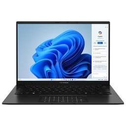 ASUS 14" Zenbook 14 UM3406KA-QD331 AMD Ryzen AI 5 340/16Gb/512Gb SSD/AMD Radeon 840M/No OS/Jade Black (90NB14U1-M00MY0) ПИ