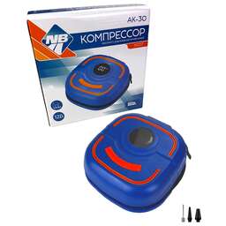 NOVA BRIGHT АК-30, 150 PSI, 12В, цифровой манометр с автостопом, LED-фонарь