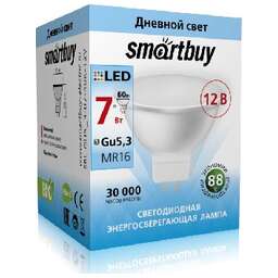 SMARTBUY (SBL-GU5_3-07-40K-12V) 7W/4000K/GU5.3