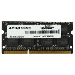 AMD Память DDR3 4GB 1600MHz R534G1601S1S-UO OEM PC3-12800 CL11 SO-DIMM 204-pin 1.5В OEM