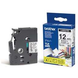 BROTHER Картридж ленточный TZE131 черный на прозрачном 12x8 для P-Touch