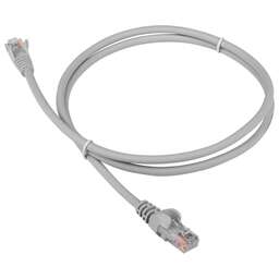 LANMASTER Патч-корд LAN-PC45/U5E-1.5-GY UTP RJ-45 вил.-вилка RJ-45 кат.5E 1.5м серый LSZH (уп.:1шт)