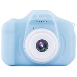 REKAM Фотоаппарат iLook K330i голубой 20Mpix 2" 720p microSDHC CMOS/Li-Ion