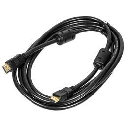 NINGBO Кабель аудио-видео HDMI (m)/HDMI (m) 3м. феррит.кольца позолоч.конт. черный (HDMI-3M-MG(VER1.4))