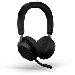 JABRA Гарнитура беспроводная Evolve2 75, Link380a MS Stereo Stand Black