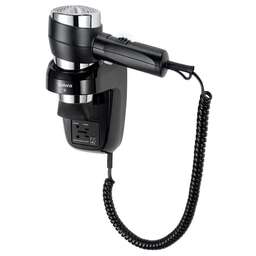 VALERA Фен Hospitality Action Super Plus 1600 Shaver, 1600Вт, черный и хром