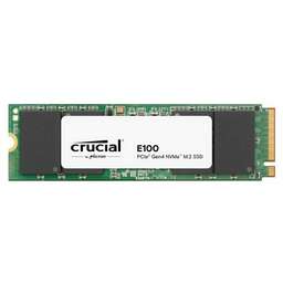 CRUCIAL Твердотельный накопитель SSD E100, 480Gb, M.2 2280, PCIe 4.0 x4, NVMe, R/W 4700/2500
