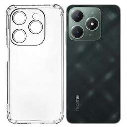 PERO Чехол (клип-кейс) CC02, для Realme C61, противоударный, прозрачный [cc02-rc61-tr]