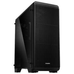 ZALMAN S5 Black, без БП, боковое окно (закаленное стекло), черный, ATX