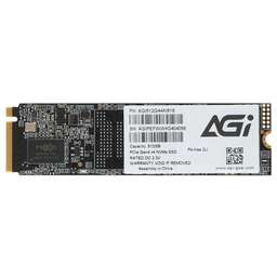 AGI SSD накопитель AI818 512G44AI818 512ГБ, M.2 2280, PCIe 4.0 x4, NVMe, M.2