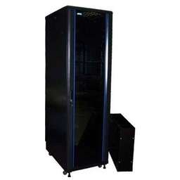 LANMASTER Шкаф коммутационный TWT-CBB-27U-6X10-G1 напольный, стеклянная передняя дверь, 27U, 600x1000 мм