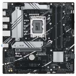 ASUS Материнская плата PRIME B760M-A-CSM, Socket LGA 1700, Intel B760, mATX, Ret
