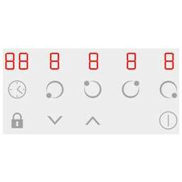 EVELUX Электрическая варочная поверхность HEV 640 W