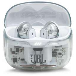 JBL Наушники Tune Beam Ghost, Bluetooth, внутриканальные, белый [ tbeamgwht]