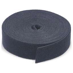 CABEUS Хомут-липучка ROL-5X25-BK 5000x25мм полиамид внутри помещений черный