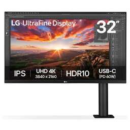 LG 31.5" Монитор UltraFine 32UN880K-B, 3840x2160, IPS, 2хHDMI, 1хDP, черный [32un880k-b.aruz]