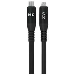 MORE CHOICE (4620202554567) K83ia USB 3.0A PD 27W для Lightning ng 8-pin Type-C - 1м , черный