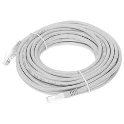 LANMASTER Патч-корд TWT-45-45-10-GY UTP RJ-45 вил.-вилка RJ-45 кат.5E 10м серый ПВХ (уп.:1шт)