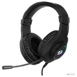 DEFENDER Hylas Проводной,RGB,USB+3.5мм,черный Redragon