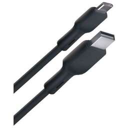 BORASCO Кабель USB Type-C - USB (m), 1м, 3A, черный [38515]