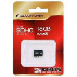 SILICON POWER MicroSDHC 16GB Class10