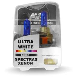AVS Газонаполненные лампы SPECTRAS Xenon 5000K H15 12V 15/55W, комплект 2+2 (W5W) шт