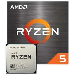 AMD Процессор Ryzen 5 5500, AM4, BOX [100-100000457cbx]