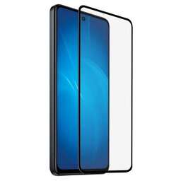 DF Защитное стекло для экрана poColor-10 черный для Xiaomi Poco F4 (5G) 2.5D 1шт. ( POCOLOR-10 (BLACK))