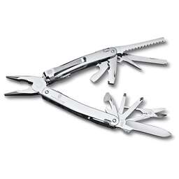 VICTORINOX Мультитул SwissTool Spirit MX Clip (3.0224.MKB1) 105мм 24функц. серебристый блистер