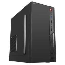 DIGMA Корпус mATX DCC-MN306, Mini-Tower, без БП, черный