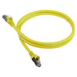 LANMASTER Патч-корд LAN-PC45/S6-1.5-YL FTP RJ-45 вил.-вилка RJ-45 кат.6 1.5м желтый LSZH