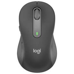 LOGITECH Мышь беспроводная M650 Large, Bluetooth/Радио, оптическая, USB, 4000dpi, графитовый [910-006236]