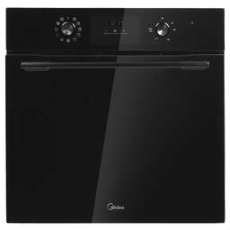 MIDEA Духовой шкаф электрический MO611103YGB, 70л, дверца с 2 стеклами, черный