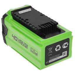 GREENWORKS G40B2, 40В, 2Ач, Li-Ion [2926907]