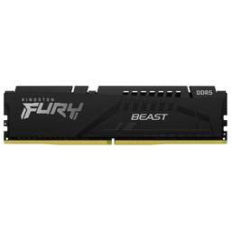 KINGSTON Память DDR 5 DIMM 16Gb PC51200, 6400Mhz, FURY Beast Black EXPO CL32 (KF564C32BBE-16)