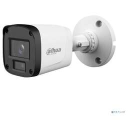 DAHUA DH-HAC-B5E20P-A-0360B Уличная цилиндрическая HDCVI-видеокамера 2Мп; CMOS; 3.6мм; ИК 20м; микрофон; IP67; корпус: пластик