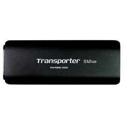 PATRIOT Внешний диск SSD Transporter PTP512GPEC, 512ГБ, черный