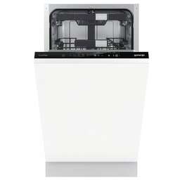 GORENJE Встраиваемая посудомоечная машина GV572D10, узкая, ширина 44.8см, полновстраиваемая, загрузка 11 комплектов