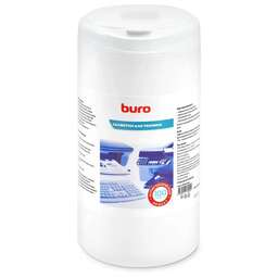 BURO Салфетки BU-Asurface для поверхностей туба 100шт влажных