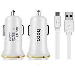 HOCO (6957531040194) Z1 2USB 2.1A MicroUSB белый